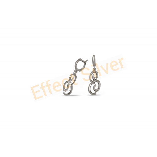 Silver Earrings - Eight